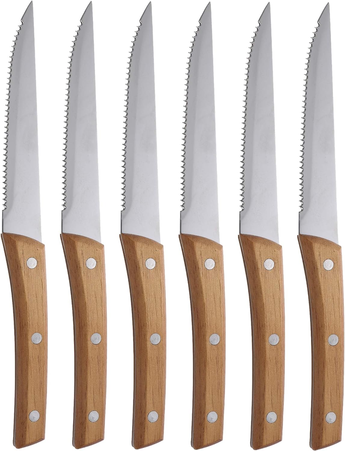 SET 6 CUCHILLOS CARNE ORDESA