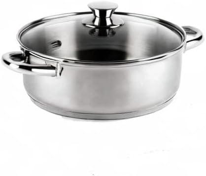 CACEROLA 18CM TAPA CRISTAL