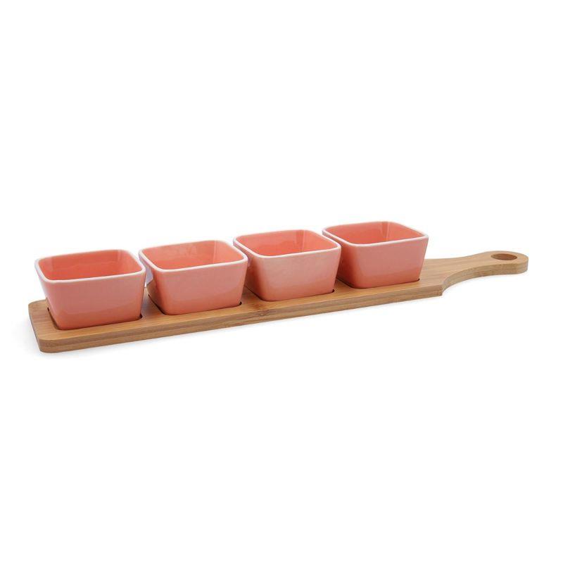 SET 4 BOLES CUADRADOS + TABLA BIDASOA